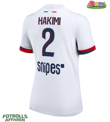 Paris Saint-Germain Achraf Hakimi #2 Bortatröja Kvinnor 2025-26 Kortärmad